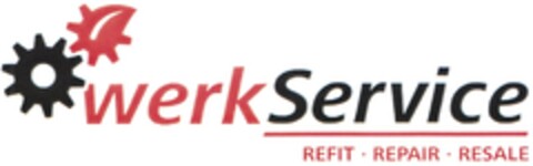 werkService REFIT · REPAIR · RESALE Logo (DPMA, 25.11.2014)