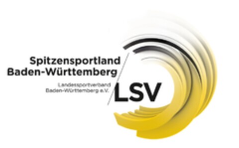 Spitzensportland Baden-Württemberg Landessportverband Baden-Württemberg e.V. LSV Logo (DPMA, 18.03.2015)
