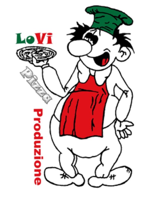 LoVi Pizza Produzione Logo (DPMA, 06/05/2015)