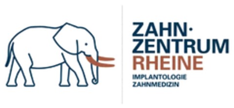 ZAHNZENTRUM RHEINE IMPLANTOLOGIE ZAHNMEDIZIN Logo (DPMA, 23.12.2016)