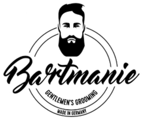 Bartmanie GENTLEMEN'S GROOMING MADE IN GERMANY Logo (DPMA, 13.01.2017)