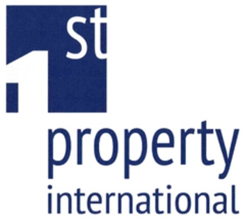 1st property international Logo (DPMA, 07.07.2017)