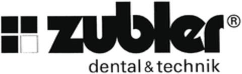 zubler dental & technik Logo (DPMA, 16.02.2019)