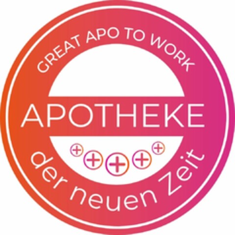 GREAT APO TO WORK APOTHEKE der neuen Zeit Logo (DPMA, 22.12.2021)