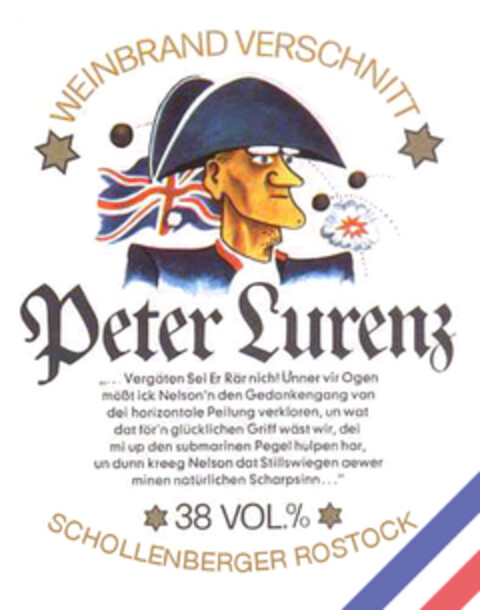 WEINBRAND VERSCHNITT Peter Lurenz SCHOLLENBERGER ROSTOCK Logo (DPMA, 12.11.2021)