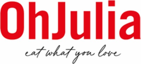 OhJulia eat what you love Logo (DPMA, 15.02.2022)