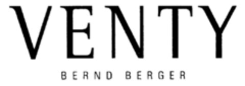 VENTY BERND BERGER Logo (DPMA, 23.01.2002)