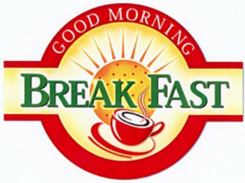 GOOD MORNING BREAK FAST Logo (DPMA, 06/16/2003)