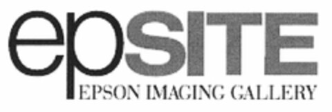 epSITE EPSON IMAGING GALLERY Logo (DPMA, 30.07.2004)