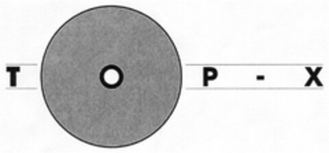 T O P - X Logo (DPMA, 03/30/2007)