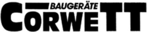 CORWETT  BAUGERÄTE Logo (DPMA, 08/01/1995)