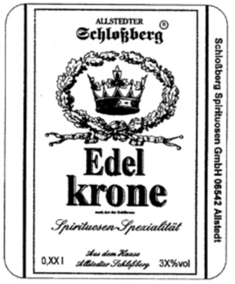 Edelkrone Logo (DPMA, 22.05.1996)