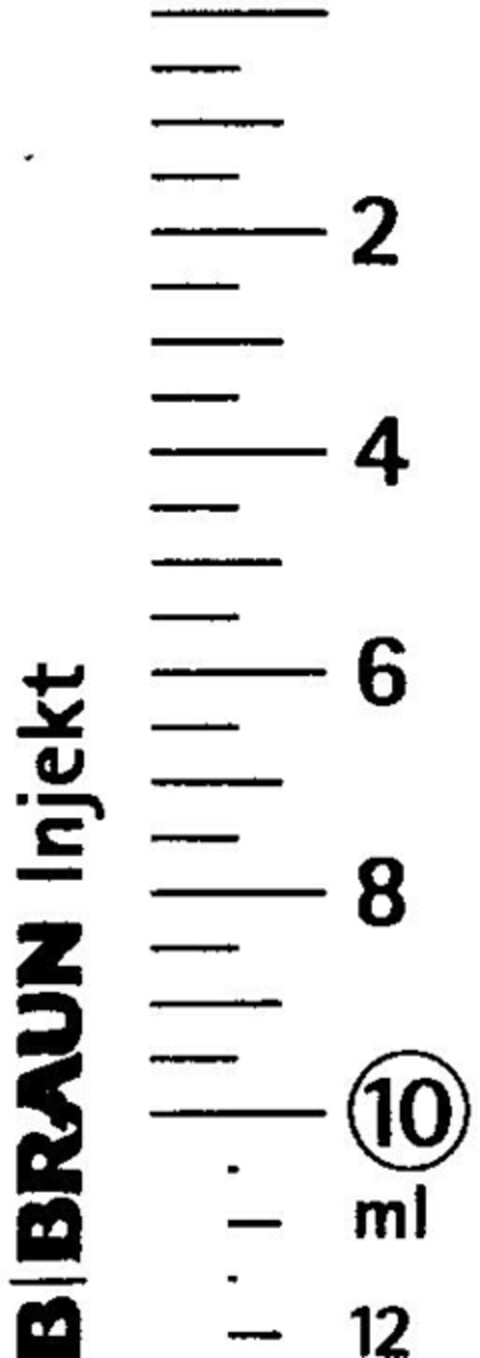 B/BRAUN Injekt 10 ml Logo (DPMA, 18.03.1997)
