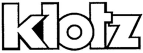 klotz Logo (DPMA, 31.07.1997)
