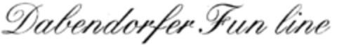Dabendorfer Fun line Logo (DPMA, 16.09.1997)