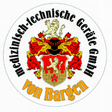 medizinisch-technische Geräte GmbH von Bargen Logo (DPMA, 22.02.1999)