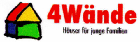 4Wände Häuser für junge Familien Logo (DPMA, 27.05.1999)