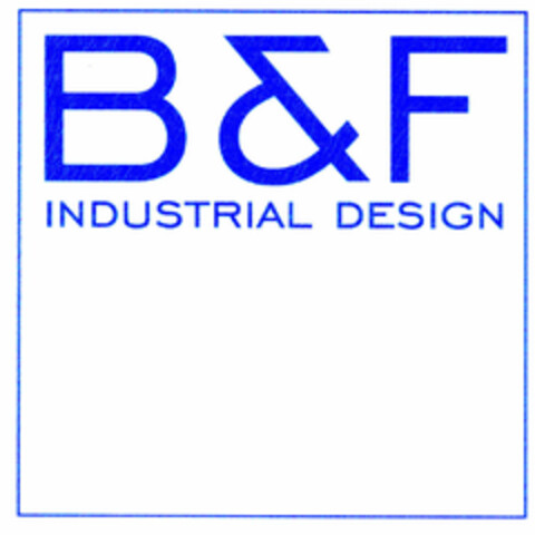 B&F INDUSTRIAL DESIGN Logo (DPMA, 06/11/1999)