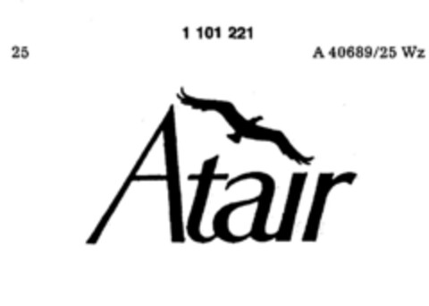 Atair Logo (DPMA, 29.11.1985)