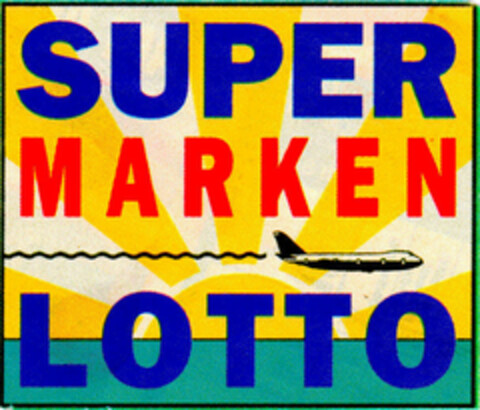 SUPER MARKEN LOTTO Logo (DPMA, 22.06.1990)