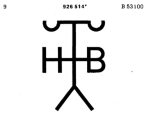 HB Logo (DPMA, 28.08.1974)