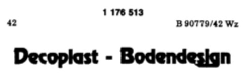 Decoplast - Bodendesign Logo (DPMA, 13.09.1990)