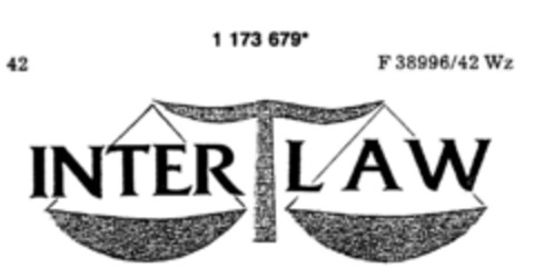 INTERLAW Logo (DPMA, 25.09.1990)