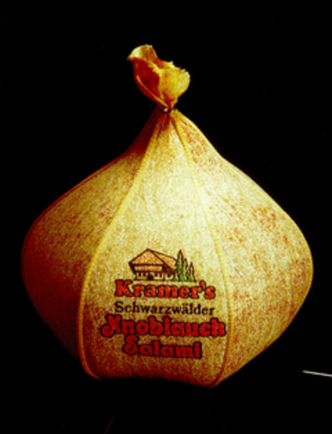 Kramer`s Schwarzwälder Knoblauch Salami Logo (DPMA, 04.03.1988)
