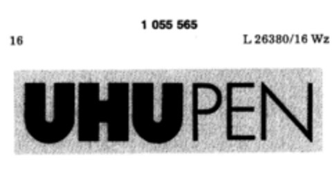 UHUPEN Logo (DPMA, 30.03.1983)