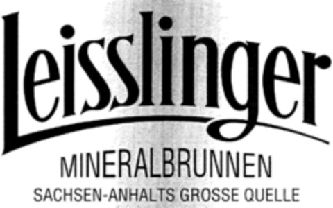 Leisslinger MINERALBRUNNEN SACHSEN-ANHALTS GROSSE QUELLE Logo (DPMA, 15.04.1994)