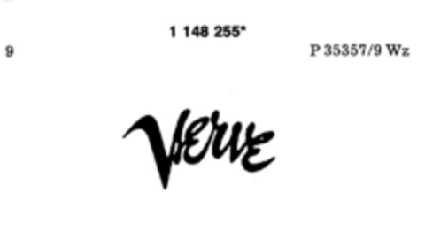 Verve Logo (DPMA, 08.07.1987)