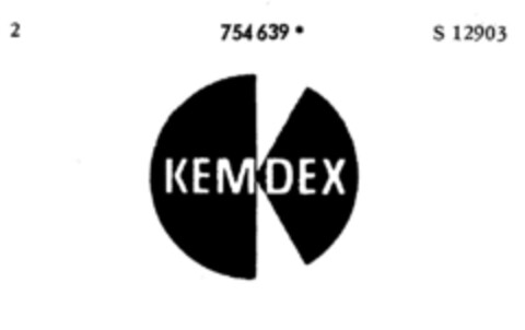 KEMDEX Logo (DPMA, 14.08.1961)