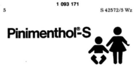 Pinimenthol -S Logo (DPMA, 21.11.1985)