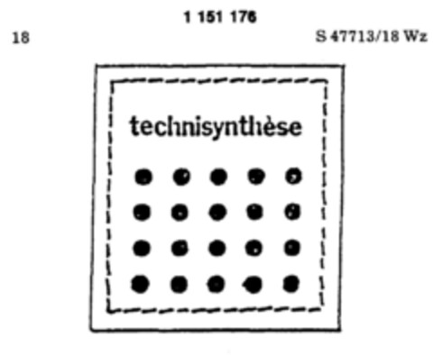 technisynthése Logo (DPMA, 07.01.1989)