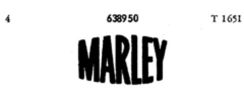 MARLEY Logo (DPMA, 19.06.1952)