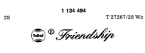 TeBaS  Friendship Logo (DPMA, 03.02.1988)