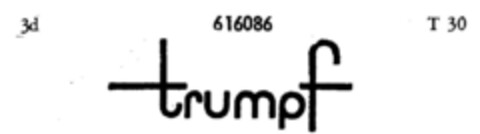 trumpf Logo (DPMA, 21.10.1949)