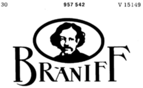 BRANIFF Logo (DPMA, 06/08/1976)