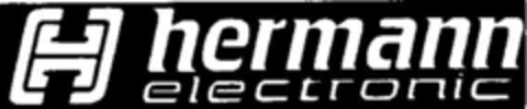H hermann electronic Logo (DPMA, 06/14/1990)