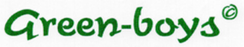 Green-boys Logo (DPMA, 09/26/2001)