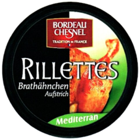 BORDEAU CHESNEL RILLETTES Mediterran Logo (DPMA, 11.01.2008)