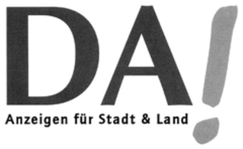 DA! Anzeigen für Stadt & Land Logo (DPMA, 15.04.2008)
