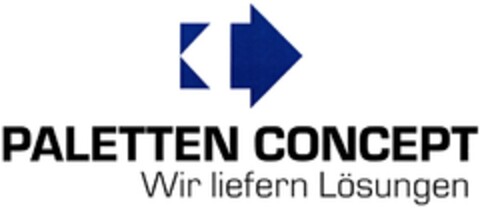 PALETTEN CONCEPT Wir liefern Lösungen Logo (DPMA, 30.09.2009)