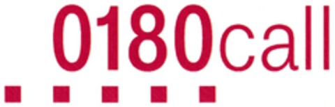 0180call Logo (DPMA, 02.11.2009)