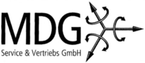 MDG Service & Vertriebs GmbH Logo (DPMA, 07/05/2010)