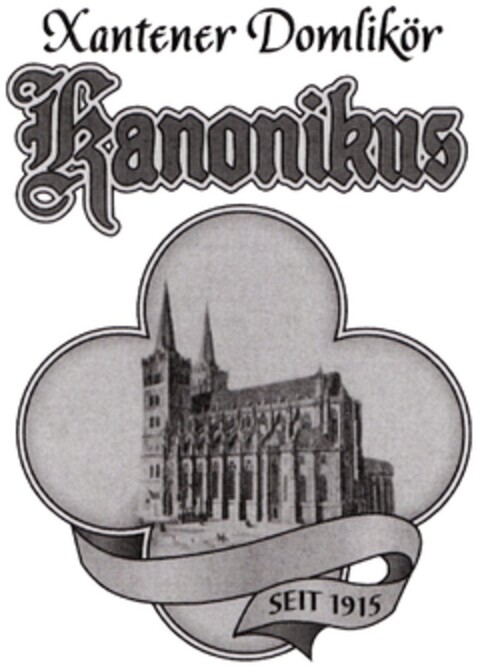 Xantener Domlikör Kanonikus Logo (DPMA, 14.10.2010)