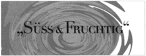 SÜSS & FRUCHTIG Logo (DPMA, 08.03.2012)