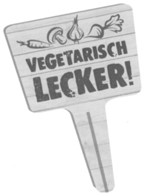 VEGETARISCH LECKER! Logo (DPMA, 13.09.2013)