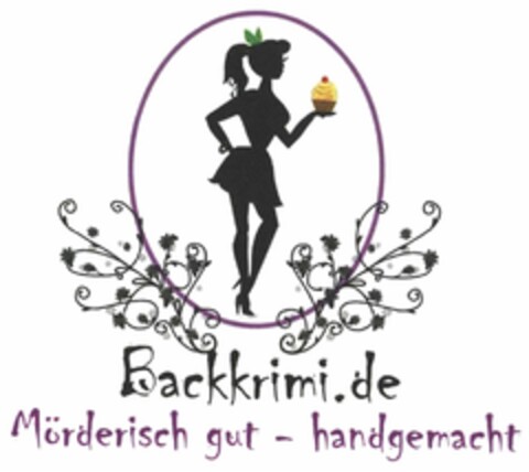 Backkrimi.de Mörderisch gut - handgemacht Logo (DPMA, 12/08/2015)