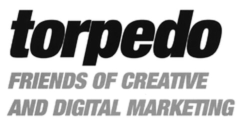 torpedo FRIENDS OF CREATIVE AND DIGITAL MARKETING Logo (DPMA, 29.09.2016)